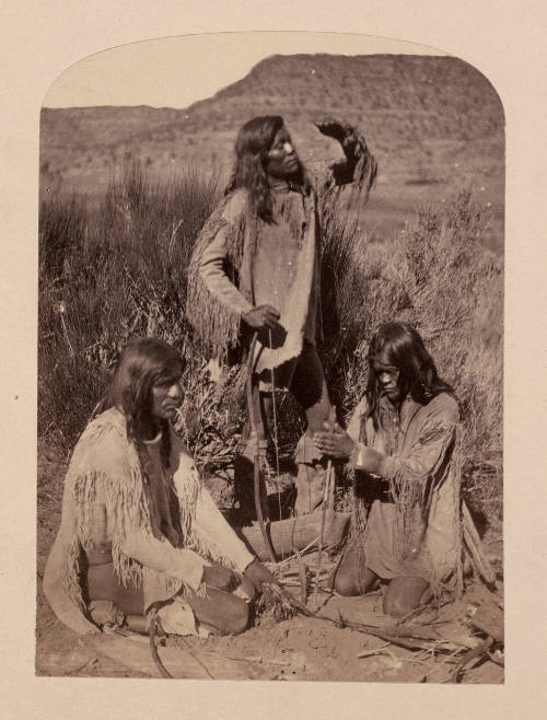 Three men