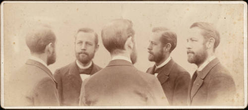 Photo-multigraph Portrait of Enos P. Baker