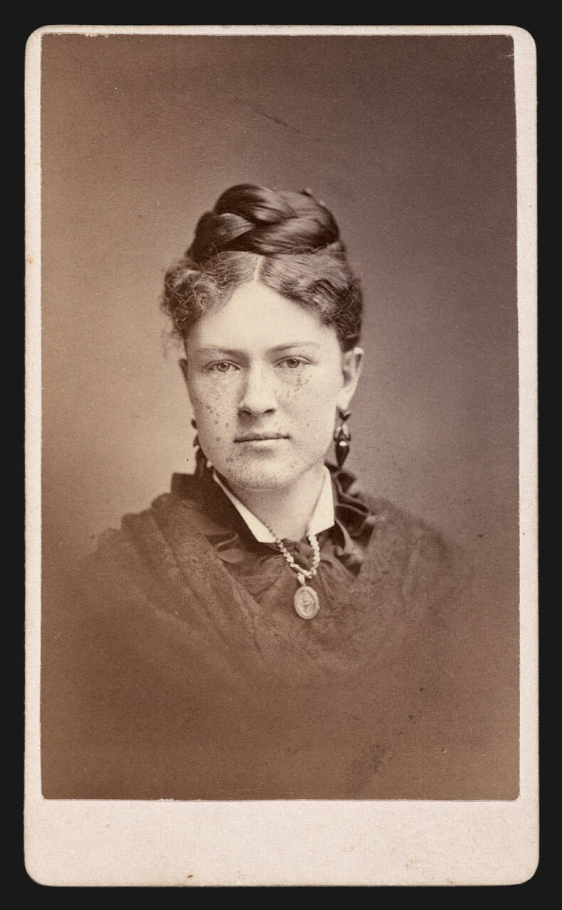 Portrait of a woman by Metcalf & Welldon