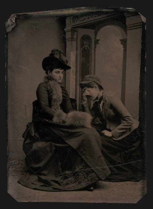 Two women (the farewell)