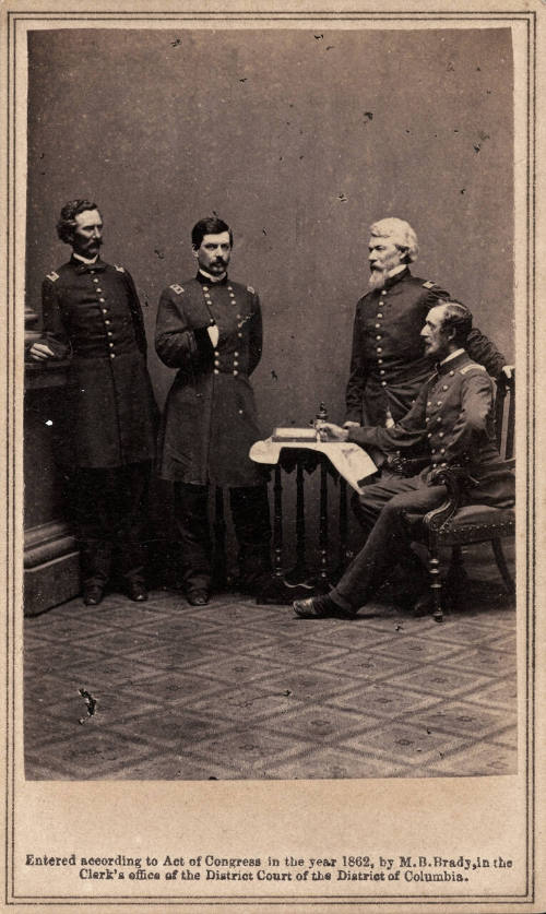 McClellan and Staff