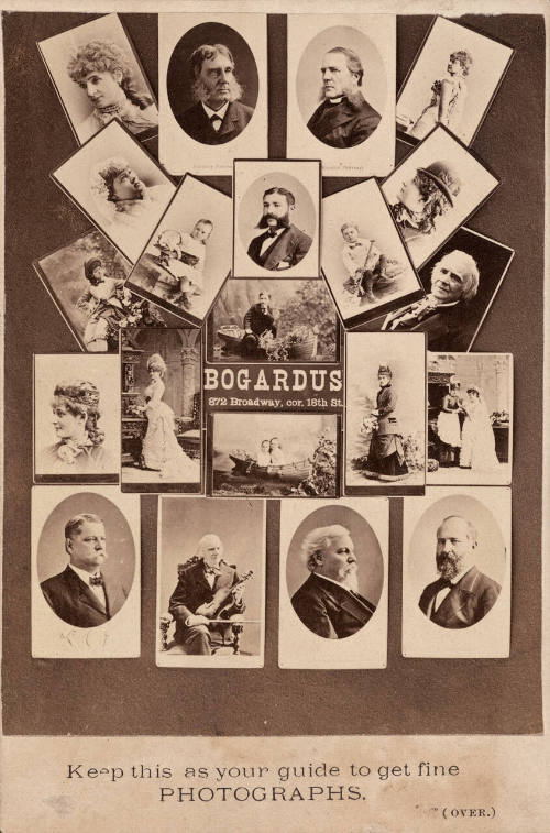 Trade/advertising card