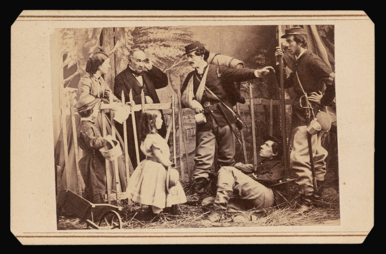 Genre Scene, NY Sanitary Fair, Albany