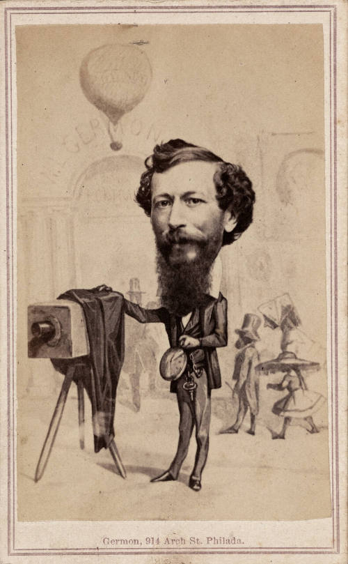 Self-portrait caricature