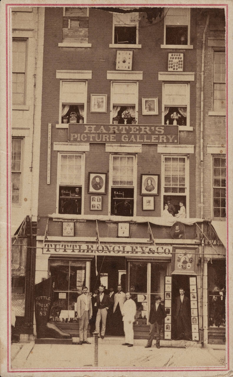 Facade of Harter's Picture Gallery
