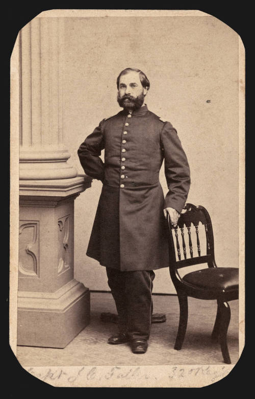 Portrait of Josiah C. Fuller in Civil War uniform