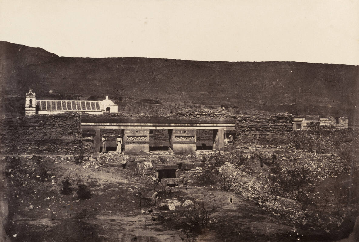 Troisième Palais, à Mitla: Façade