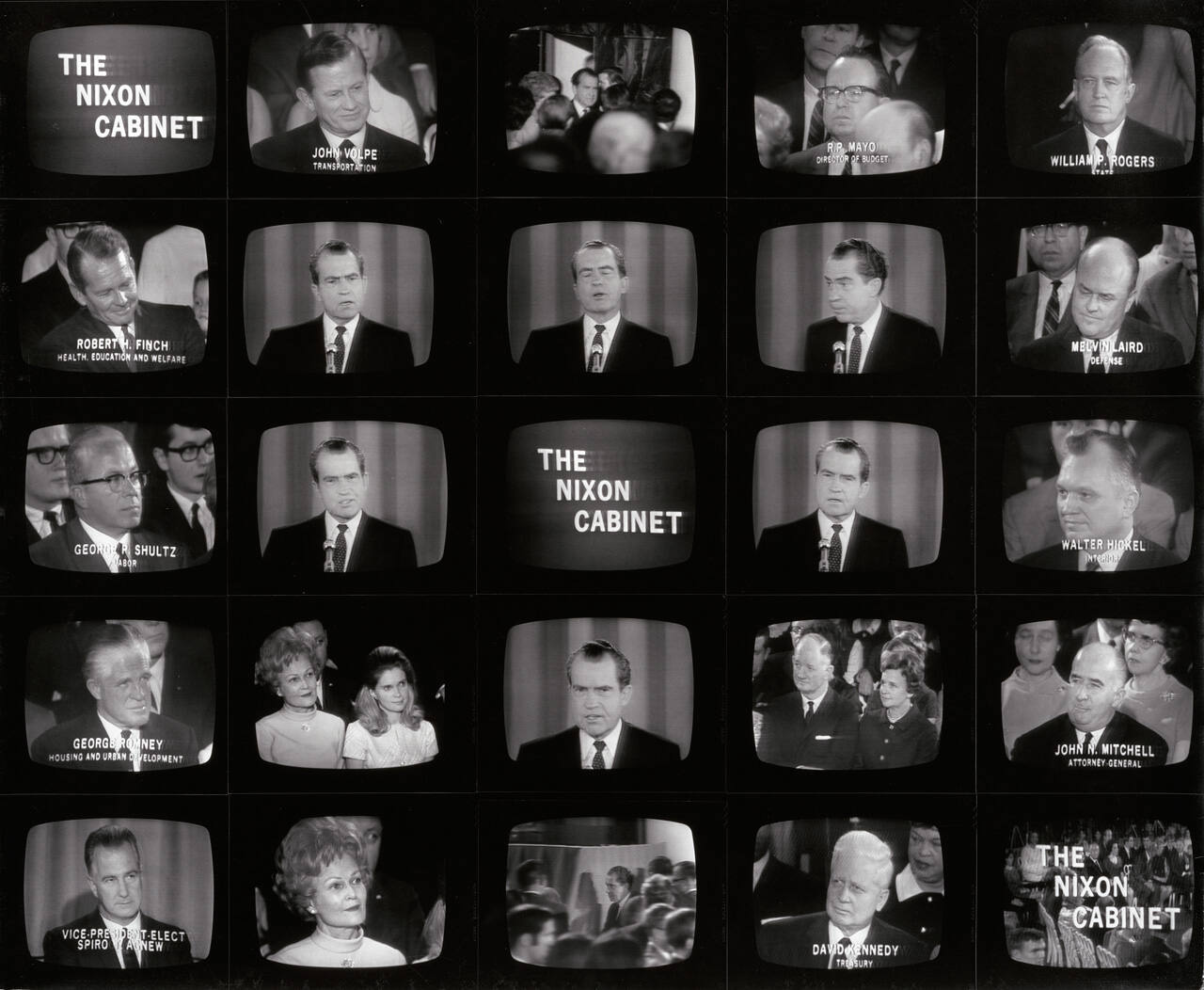 Serial & Multiple Images: The Nixon Cabinet