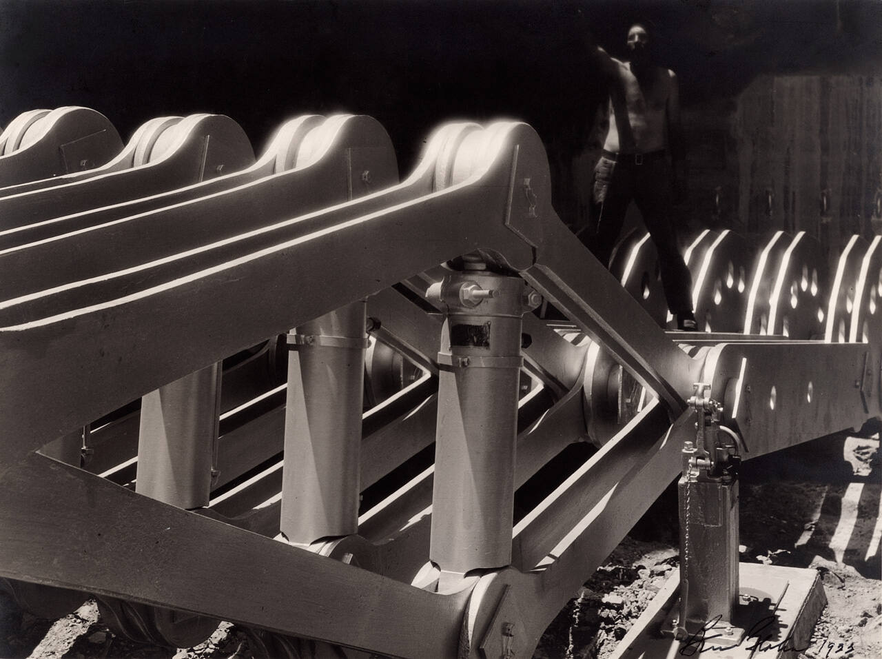 Machinery at Boulder Dam