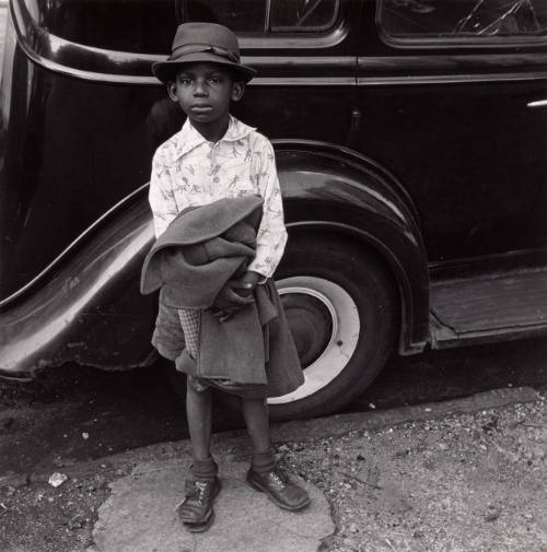 Boy and Car (New York City)