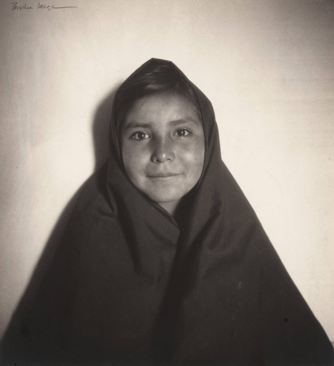 Portrait of Young Hopi Indian, New Mexico