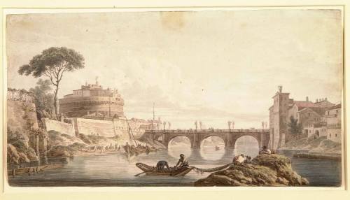 The Tiber with Castel Sant'Angelo