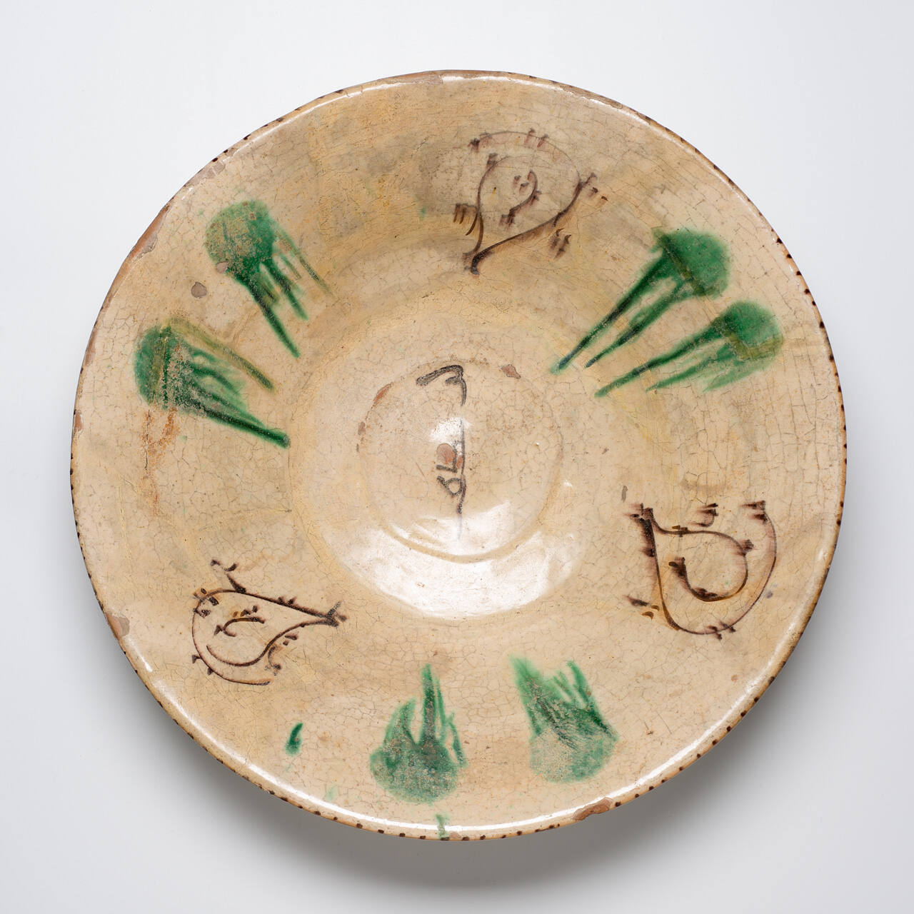 Bowl with Splash Decoration