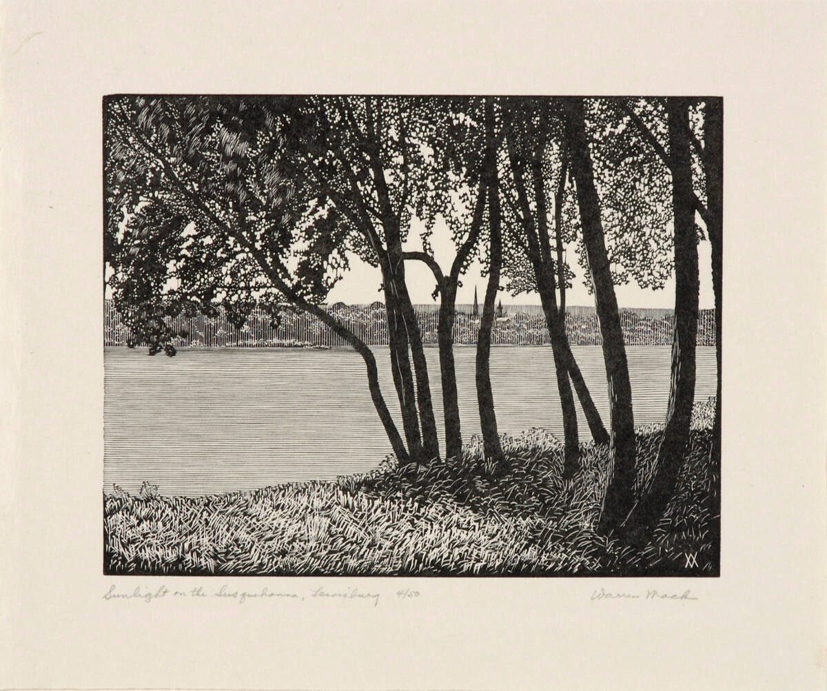 Sunlight on the Susquehanna, Lewisburg