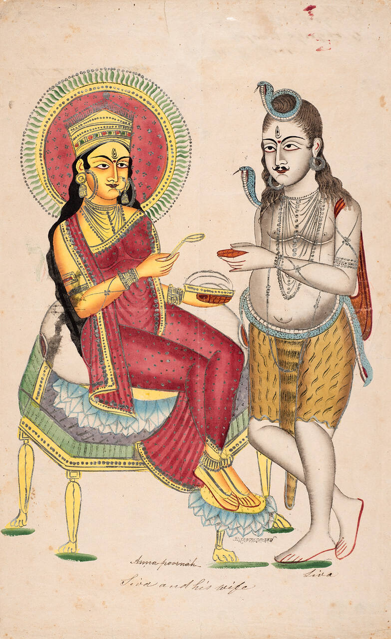 Shiva and Parvati