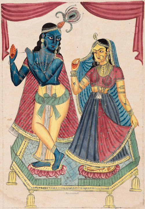 Krishna and Radha