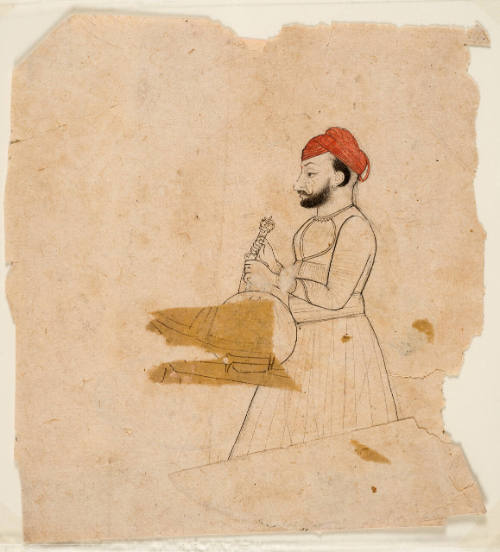 Nobleman with Sword and Shield