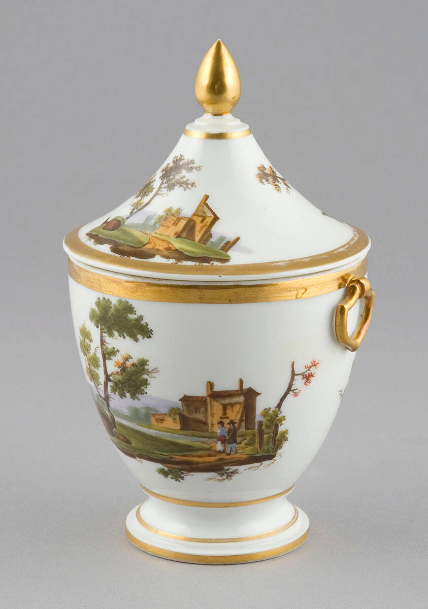 Sugar Bowl with Lid