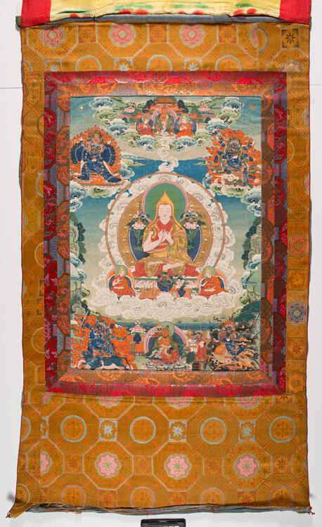Tsong-kha-pa, Founder of the Yellow Cap Sect