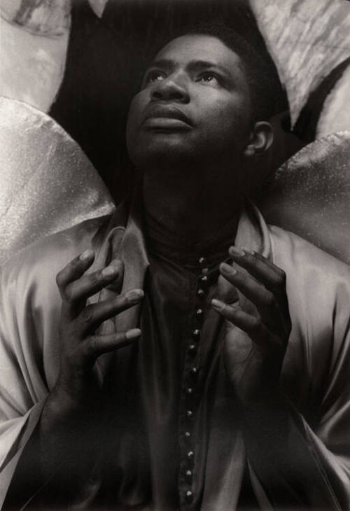 Ossie Davis as Gabriel in "The Green Pastures", April 12, 1951