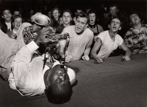 Big Jay McNeeley & Fans at Pan-Pacific Auditorium in L.A.