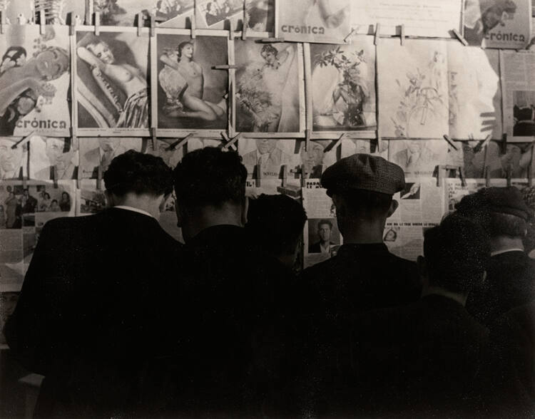 At the Newsstand, Barcelona, June 13, 1935
