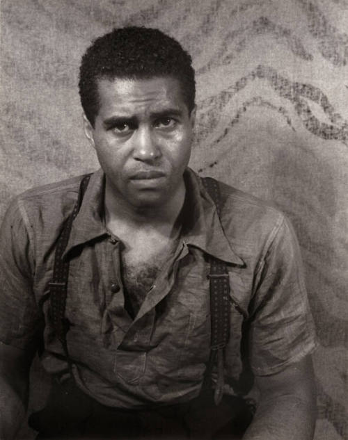 Robert Earle Jones, in Langston Hughes' "Don't You Want to Be Free?", June 23, 1938