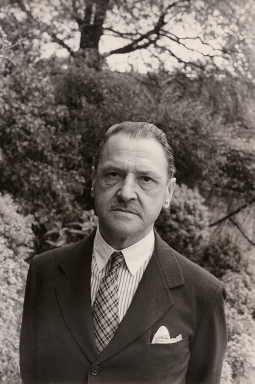 W. Somerset Maugham, Park Square Garden, London, May 26, 1934