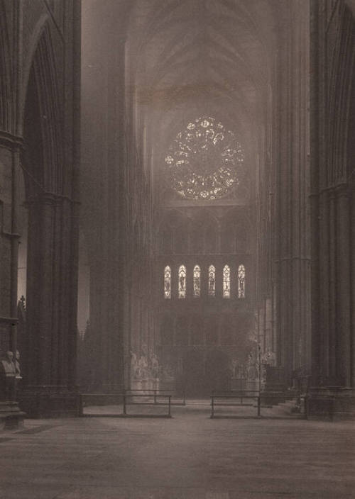Westminster Abbey:  Across the Transepts