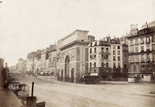 Démolitions de Paris, Porte Saint Martin