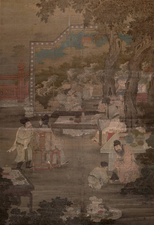 Scholars in a Garden