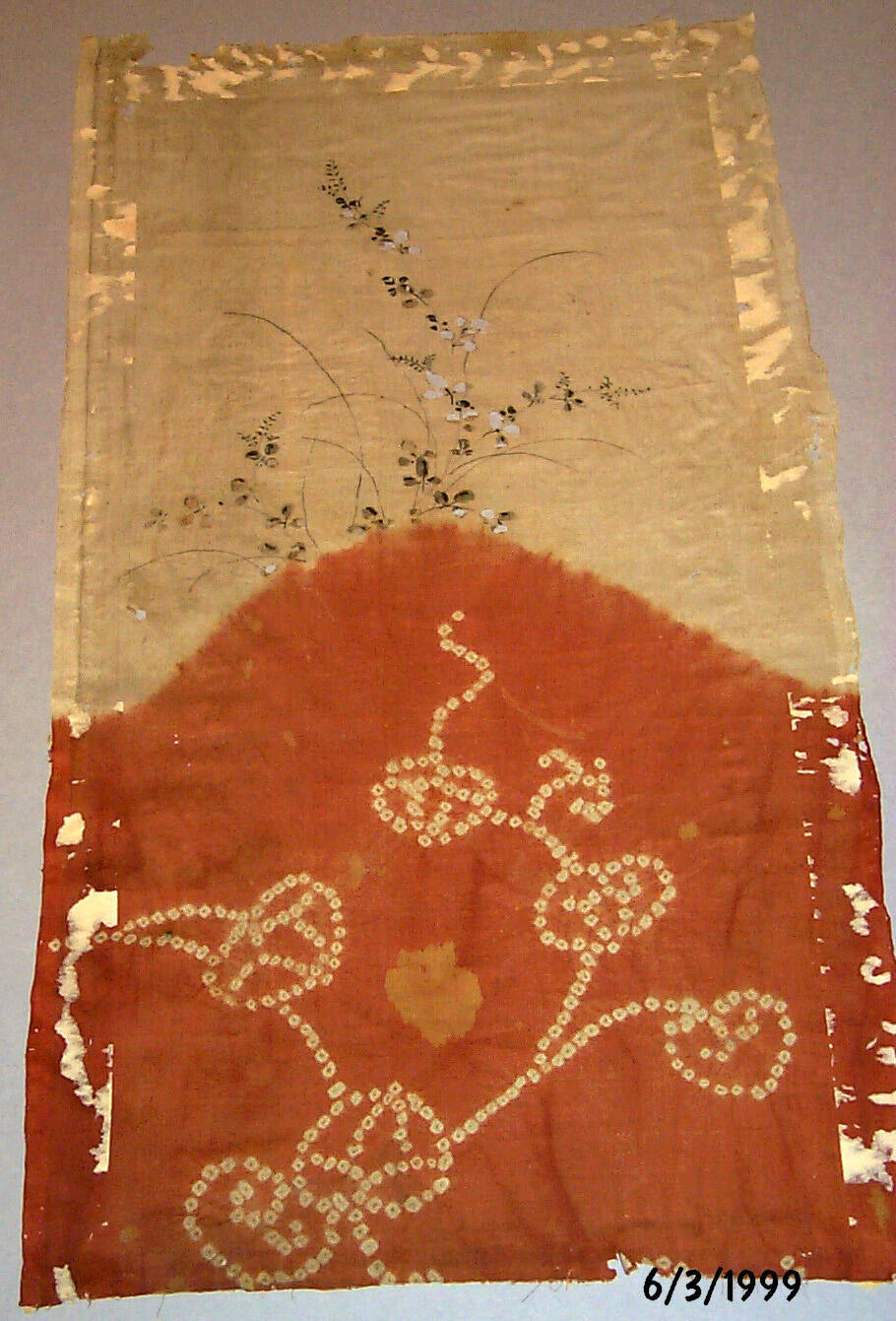 Kosode fragment