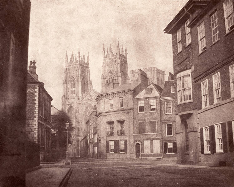 York Minster from Lop Lane