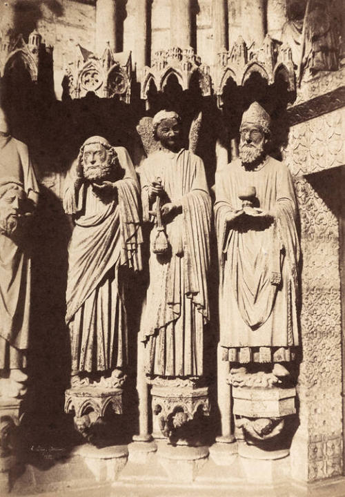 Religious Sculpture at Cathedral of Amiens
