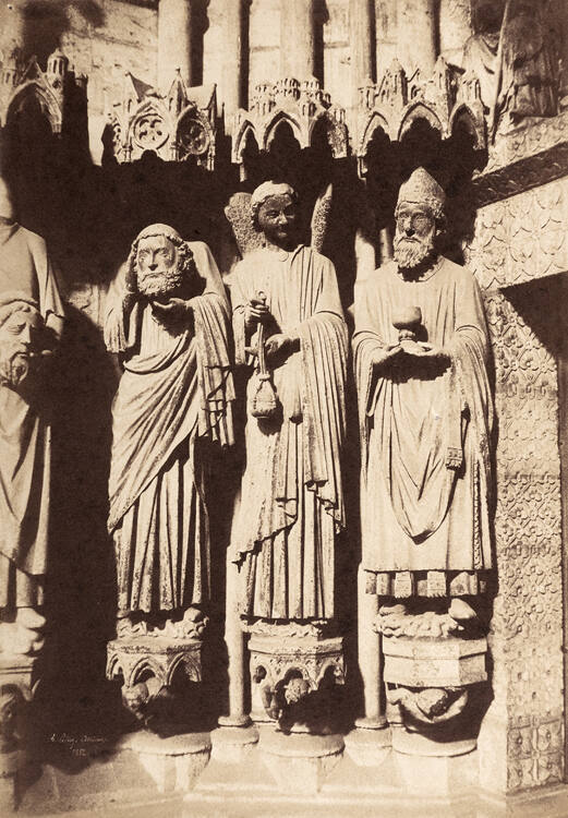 Religious Sculpture at Cathedral of Amiens