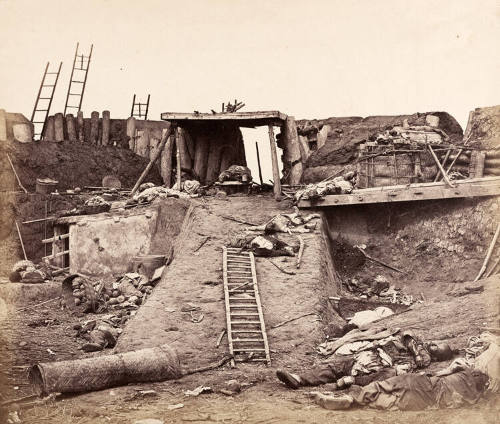 Interior of the Angle of North Taku Fort