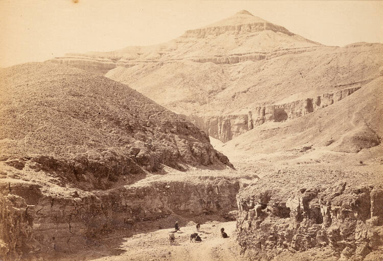 Thebes: The Entrance to the Valley of the Kings