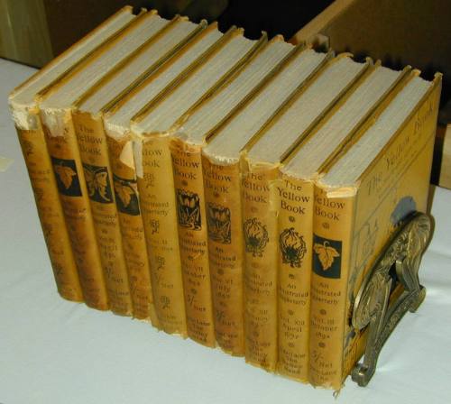 Set of Ten "Yellow Book" Volumes