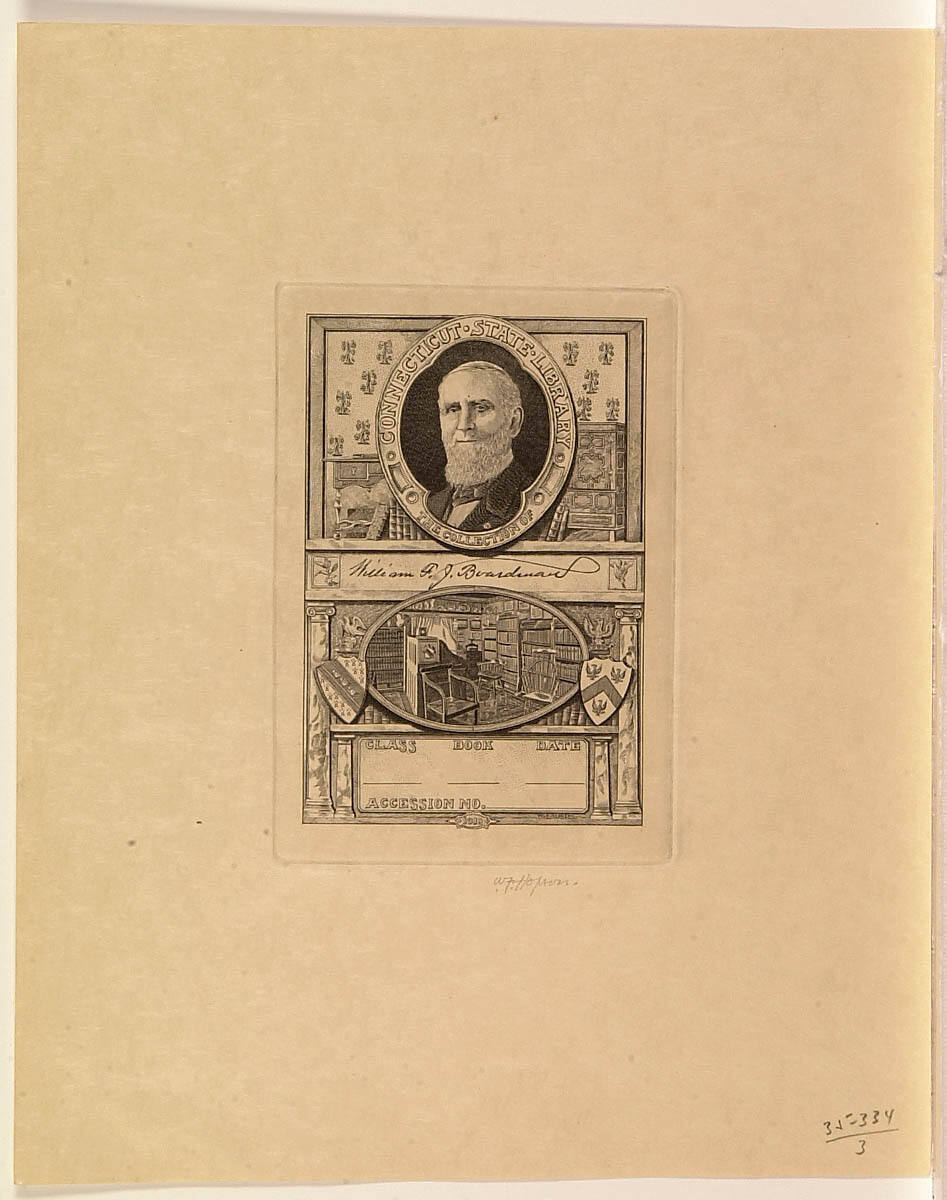 Bookplate of William F.J. Boardman