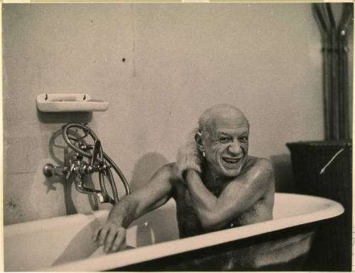 Picasso in his Bathtub, at First Meeting with Duncan