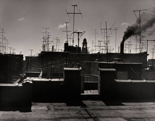 Untitled (Rooftop with antenna)