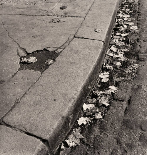 Untitled (Sidewalk curb)
