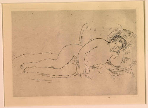 Femme Nue couchée, tournée à droite