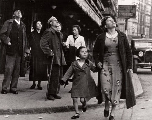 Air Raid, Barcelona, Spain