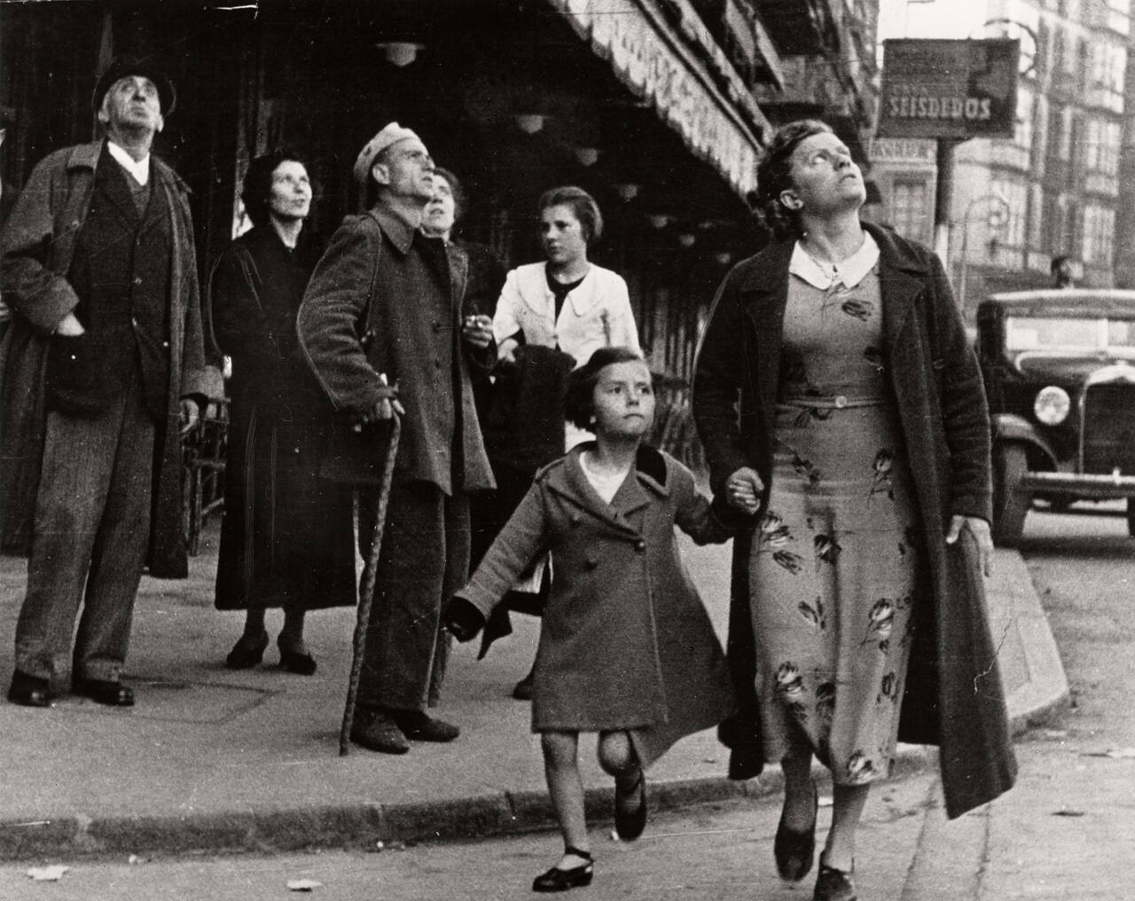 Air Raid, Barcelona, Spain