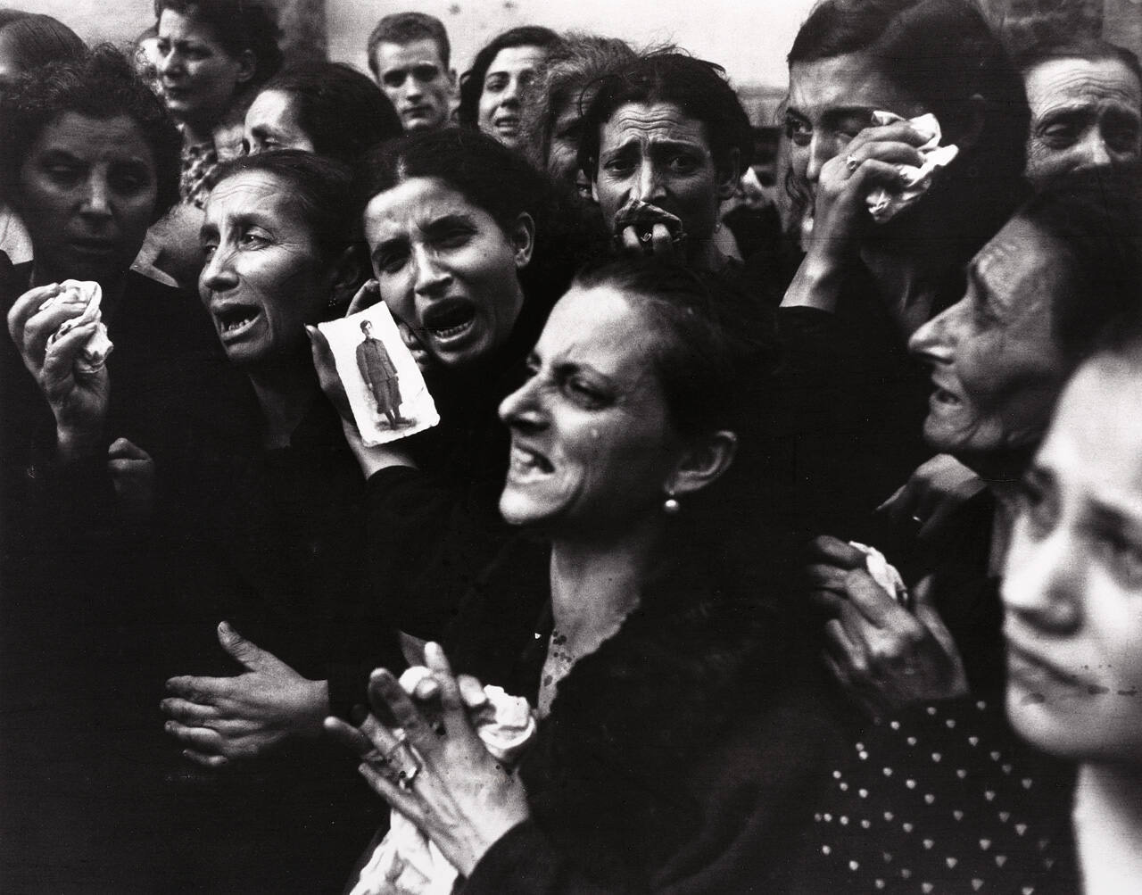 Grieving Mothers of Naples, Italy