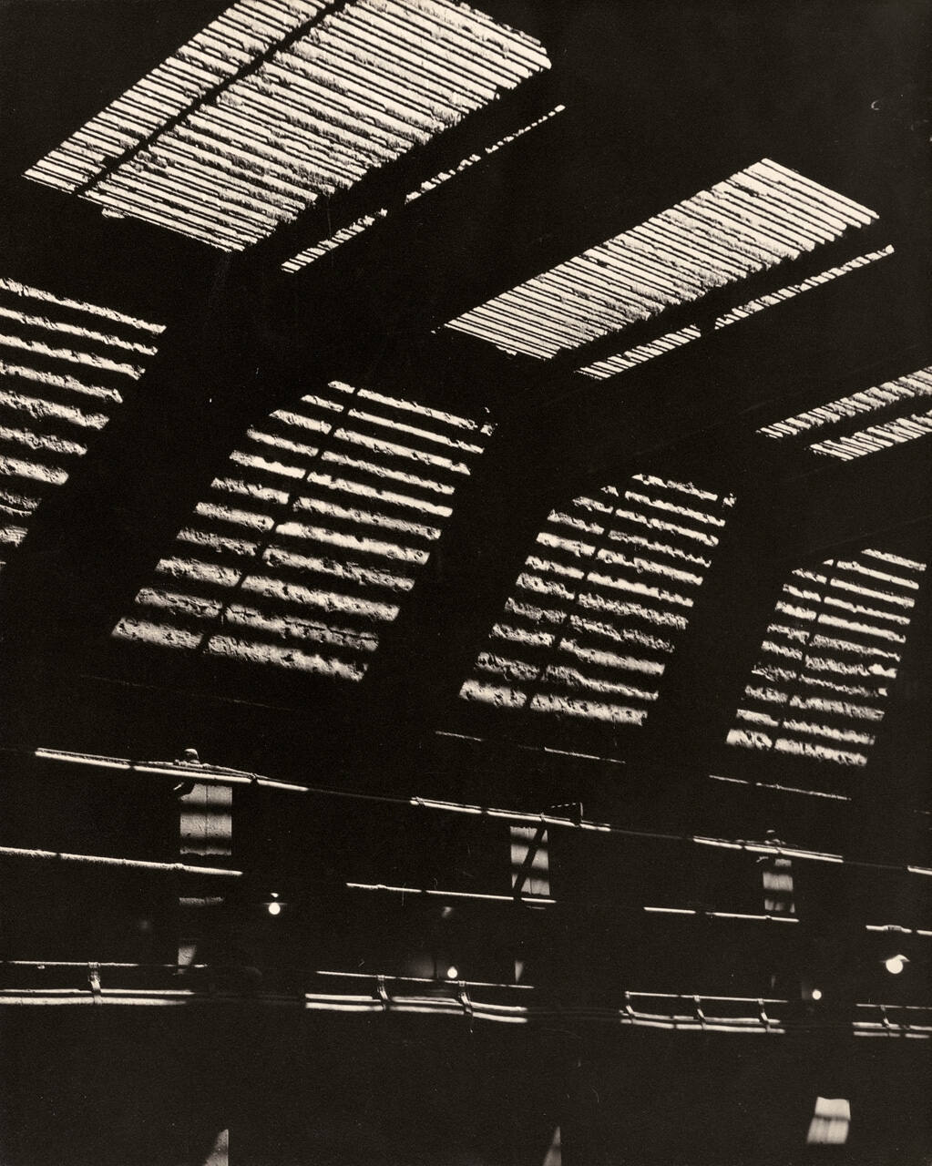 Untitled (Shadows in Subway)