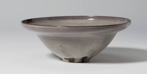 Gray Celadon Helmet Bowl