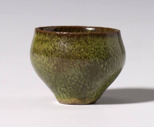 Green Hare's Fur Miniature Bowl