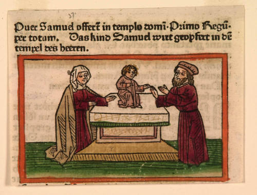 Samuel Presented in the Temple